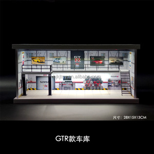 Diorama Parcheggio Auto in Scala 1/64 con Luci, Scena Decorativa Simulata, <span class=keywords><strong>Garage</strong></span> per Auto in Scala 1/64 - Product Image 3