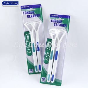 Pratico e Portatile Pulitore per la Lingua in Silicone con Set di Spazzolini Interdentali Colorati, Design a L per Viaggi - Product Image 5