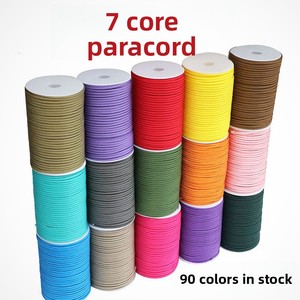 Cuerda de Paracord Trenzada de Siete Hilos de 4 mm para Exteriores, 100 Metros, para Uso de Supervivencia - Product Image 2
