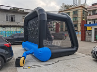 Jeu de galerie de tir, système de marquage ips, arène gonflable, jeux interactifs gonflables, pour enfants et adultes