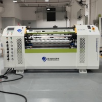 Coupe-film transparent Juexuan, machine de découpe automatique de film plastique PVC avec contrôle servo-moteur PLC, 500 m/min