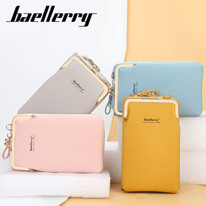 Baellerry Factory <span class=keywords><strong>Sac</strong></span> à bandoulière simple épaule de grande capacité pour femmes <span class=keywords><strong>Sac</strong></span> de massage pour téléphone à fermeture éclair en cuir PU pour femmes - Product Image 4