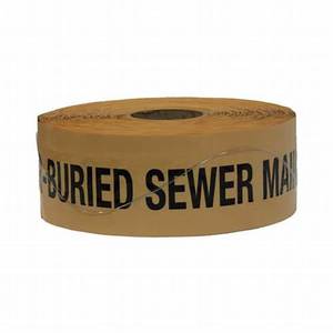 Cinta de seguridad de acero inoxidable detectable subterránea personalizada en oferta - Product Image 1