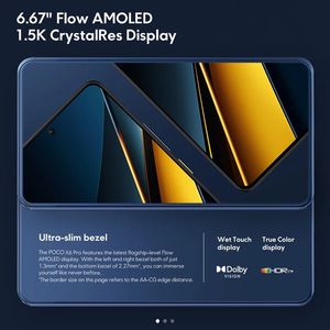 Teléfono inteligente desbloqueado 5G <span class=keywords><strong>Xiaomi</strong></span> Poco X6 Pro Redmi Note 14 Pro 14 Ultra 13 Pro, oferta de <span class=keywords><strong>descuento</strong></span>, entrega rápida y superventas - Product Image 5