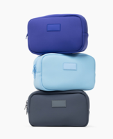 OEM Wasserabweisende Leichte Langlebige Neopren-Kulturtasche mit Netzfach und Außentasche Mehrzweck-Kosmetiktasche
