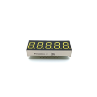 Affichage led personnalisé de haute qualité 0.20/0.30/0.36/0.56 pouces à 5 chiffres et 7 segments pour horloge numérique minuterie application domestique