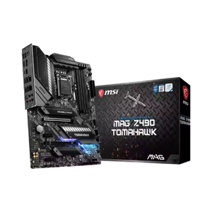 La carte mère de bureau MSI M AG Z490 TOMAHAWK DDR4 prend en charge I9-<span class=keywords><strong>10900K</strong></span>/<span class=keywords><strong>10700K</strong></span> double M.2 2.5G NIC effet de lumière RVB pour les jeux - Product Image 1