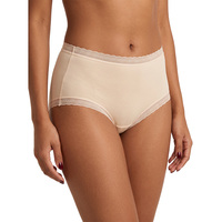 Culottes taille moyenne sans couture en soie glacée pour femme, ultra-fines, respirantes, invisibles, avec entrejambe antibactérien 7A et anti-humidité