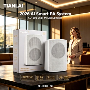 Haut-parleur mural PA KD505 20W, 70-110V, tension constante, pour salle de classe, bureau, salle de conférence - Product Image 1
