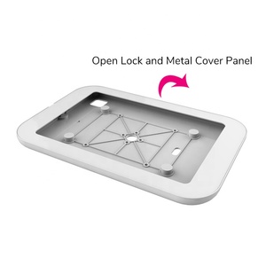 Phổ có thể khóa kim loại nhựa trường hợp máy tính bảng cho <span class=keywords><strong>Ipad</strong></span> 10.2 đến 11 inch an ninh bao vây có thể điều chỉnh chủ - Product Image 5