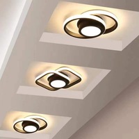 Plafonnier LED moderne et minimaliste, best-seller transfrontalier, pour chambre, couloir, balcon