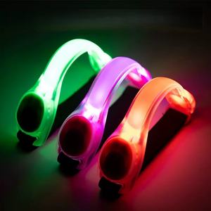 شريط عاكس مضيء من السيليكون للذراع مع شحن USB للرياضة والجري الليلي صنع في الصين - Product Image 3