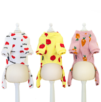 Pyjamas de luxe pour chien, vêtement d'hiver pour animaux de compagnie, accessoire Design, tendance, mignon, nouveauté