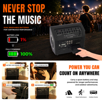 Amplificateur de puissance professionnel stéréo 3 canaux de haute qualité Musiccube T3Pro, système de sonorisation extérieur, haut-parleur pour buskings, haut-parleur vocal-acoustique