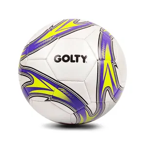 High Quality Professional Smart Waterproof Custom Futsal Size 5 PVC Rubber Lamination Football Soccer Ball
