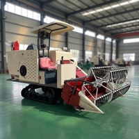 Meilleures Offres sur les Moissonneuses-Batteuses sur Chenilles avec Moteur pour la Récolte des Céréales - Meilleures Ventes 15HP 25HP 35HP 88HP 102HP
