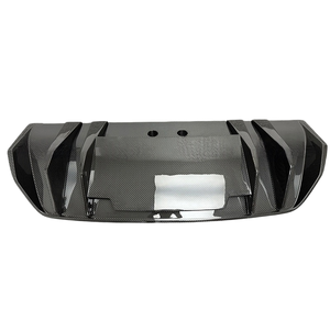 Kit de pare-chocs arrière en fibre de carbone sèche style Vorsteiner, lèvre arrière, diffuseur arrière, séparateur inférieur arrière pour Audi R8 16 à 18, pièces de modification automobile - Product Image 1