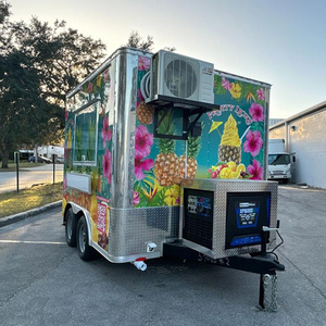 Remolque Cuadrado para Palomitas de Maíz con Certificación CE, Equipado con Olla para Hacer Palomitas, para Cine Comercial, Venta Ambulante y Cocina Móvil - Product Image 4