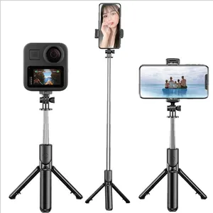 Mini Flexible Smartphone Vlog Video Camera Selfie Stick With Remote Control Phone Stand Tripod For Live