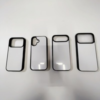 Coque de téléphone portable antichoc DIY en TPU+PC pour S25 Plus Ultra Edge 2D, design vierge, GOINGOO Covers