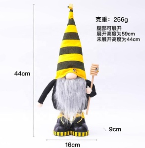 ตุ๊กตาแคระตกแต่งโต๊ะสำหรับเทศกาลผึ้งบัมบี,ตุ๊กตาคำพังเพยบุหูล่าสุดของสวีเดน - Product Image 3