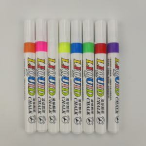 Marqueur liquide à craie néon effaçable, couleurs vibrantes et résistantes à la décoloration, stylo à craie liquide pour tableau noir, verre, fenêtre, tableau - Product Image 2