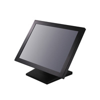 Moniteur à écran tactile de 15 pouces avec boîtier en métal à montage mural capacitif de 4:3 de rapport d'aspect