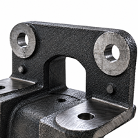 Chambre en fonte ductile pour applications de châssis de poids lourds, pièces de rechange à performance stable pour véhicules utilitaires