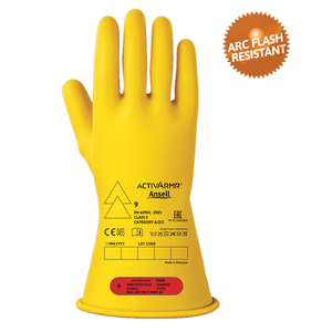 Ansell ACTIVARMR Guantes DE SEGURIDAD Aislamiento eléctrico Nivel 0 <span class=keywords><strong>1000V</strong></span> Guantes con aislamiento de látex - Product Image 3