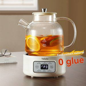 <span class=keywords><strong>Hervidor</strong></span> de Agua de Vidrio Borosilicato 110V para Salud, 1L, Multifunción, Preparador de Té, Reserva 24H, Aislamiento 4H, Enchufe EE. UU./Canadá - Product Image 2