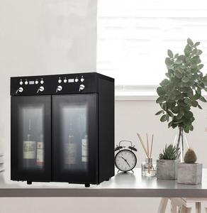 Dispensador de <span class=keywords><strong>Vino</strong></span> Comercial Refrigerado de Temperatura Constante Doble, Automático, para 4 Botellas - Product Image 6