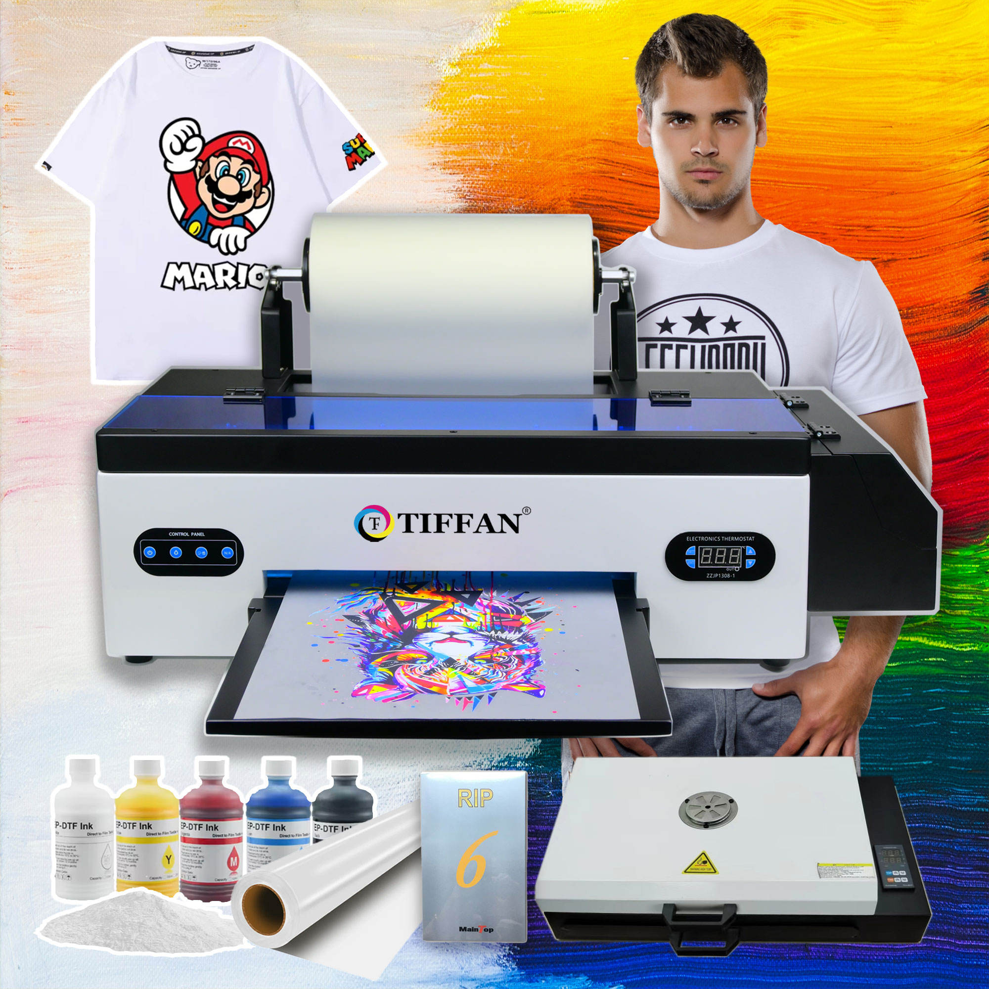T Shirt Fabric Printer SureColor F2100 Direct-to-Garment Printer