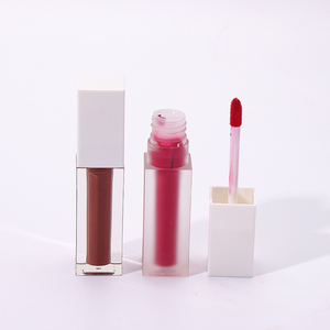 <span class=keywords><strong>Vegan</strong></span> Create Private Label Cosméticos Lápiz labial rojo Lápiz labial cremoso Venta al por mayor Lápiz labial líquido mate Brillo de labios brillante - Product Image 3