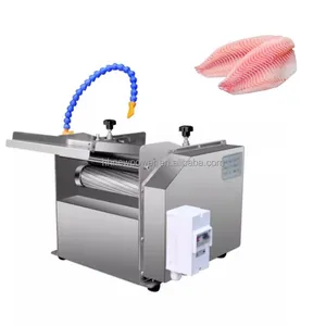Verified Factory best price table top easy to use fish skin removing machine cod salmon fish skin peeler machine