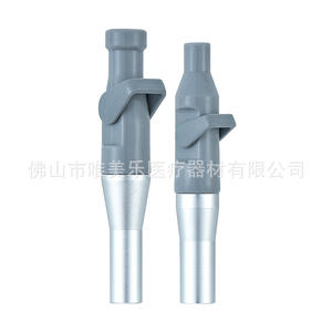 Accesorios para Silla Dental con Succión Fuerte y Débil, Conectores Metálicos, Accesorios para Equipos de Terapia Oral, Cabezal de Tubo Eyector de Saliva - Product Image 4