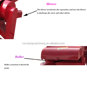 Factory Small Agricultural Threshing Machine Multifunctional for Rice <b>Wheat</b> Soybean and Sorghum with Core Motor Component - Product Image 2
