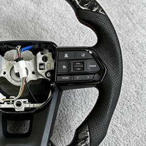 Volante de Fibra de Carbono Personalizado para <span class=keywords><strong>Toyota</strong></span> N70 Hilux Prius Fortuner Hilux Fj Cruiser Lc200z 120 150 Yaris Tacoma Lc 4Runner - Product Image 5