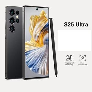 สมาร์ทโฟน S25 ULTRA HD ขนาด 6.75 นิ้ว แรม 2GB ความจุ 16GB รองรับ 2 ซิม หน้าจอ <span class=keywords><strong>True</strong></span> Waterdrop กล้อง 2MP+5MP รองรับ 3G ปลดล็อคแล้ว S25Ultra - Product Image 5