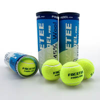 Balles de padel en feutre de laine de haute qualité FRCETEE, professionnelles, pour l'entraînement sportif, personnalisées, portables, écologiques, durables, diamètre 65 mm