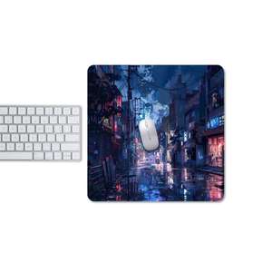 ハイエンド1mm-4mm超薄型ゲーム用ガラスマウスパッドカスタムアニメ強化ガラスマウスパッド - Product Image 1