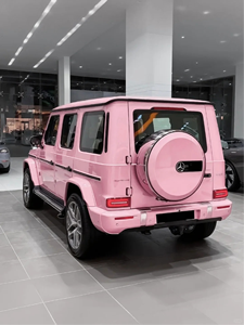 10year warranty Vinyl Car <b>Wrap</b> Film <b>pink</b> PET 6.5mil High Gloss Air Release Anti Scratch Full Body Automotive Color Changing Film - Product Image 2