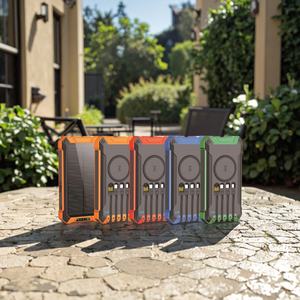 Banco de Energía Solar Multifuncional de 20000mAh con Carga Rápida PD18W para Teléfono Móvil - Product Image 1