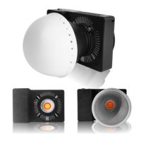 100W RGB Profesional Lampu LED Genggam Logam untuk Fotografi dan Video, Bertenaga Baterai, Warna Dapat Diatur, untuk Ponsel