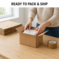 Boîtes d'expédition en carton ondulé écologiques, recyclables et portables en gros, plusieurs tailles et options de couleurs pour la logistique de vente au détail e-commerce