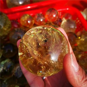 Sfera di Cristallo di Quarzo Citrino Naturale all'Ingrosso, Pietre Curative - Product Image 5