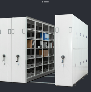 Kim loại giá khối lượng Kệ thư viện thép tài liệu di chuyển lưu trữ di động trượt lưu trữ hệ thống nộp hồ sơ Tủ compactor - Product Image 3