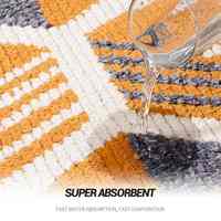 Tapis de bain Dada : Tapis de douche antidérapant en caoutchouc personnalisé, lavable, absorbant, pour baignoire, tapis de sol de salle de bain, paillasson