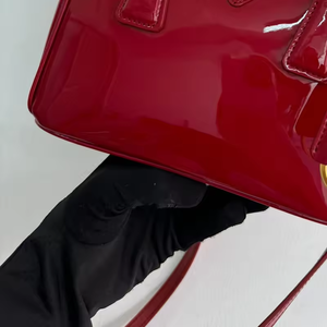 Bolso de Mano de Cuero Rojo Charol de Alta Calidad y Lujo 2025, Bolsos de Mano de Lujo para Mujer, Bolso Cruzado de Moda - Product Image 4