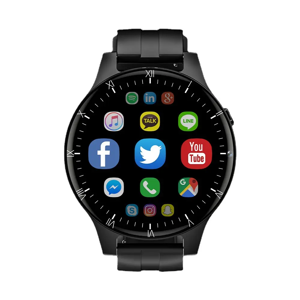 Appllp Pro 2.02 Inch Android Smart Watch Telefoon Wifi Gps Heren Horloge Smart Elektronica 4G + 64G Dual Camera Smart Watch