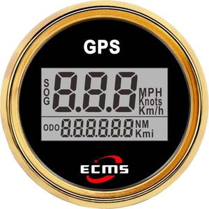 Compteur de vitesse GPS pour véhicule conversé pour yacht, bateau, camping-car, compteur de vitesse numérique 52 mm 85 mm - Product Image 1